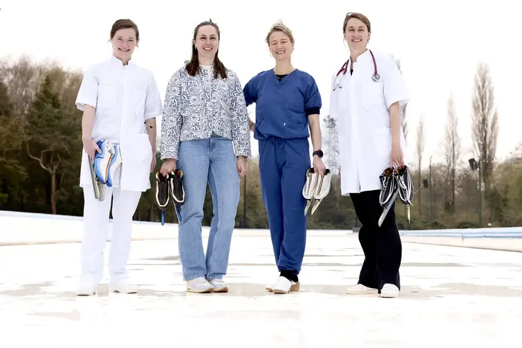 Eline Cox, Manon Gremmen, Iza Stekelenburg en Judith Krabbenborg