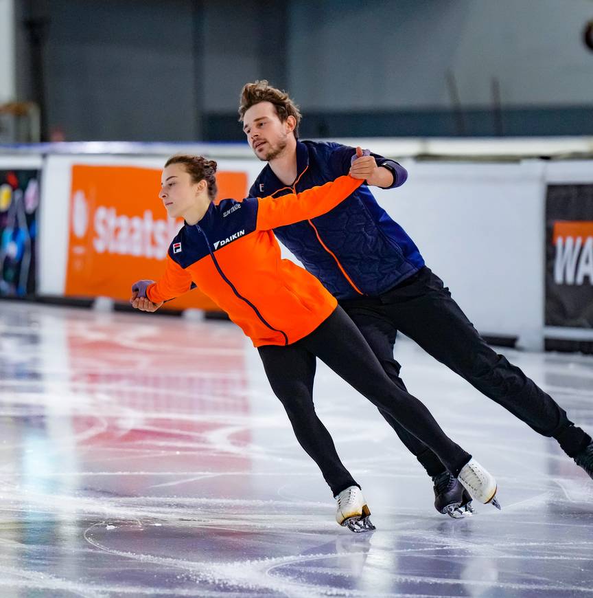 Kunstschaatsduo tsiba/ Danilova