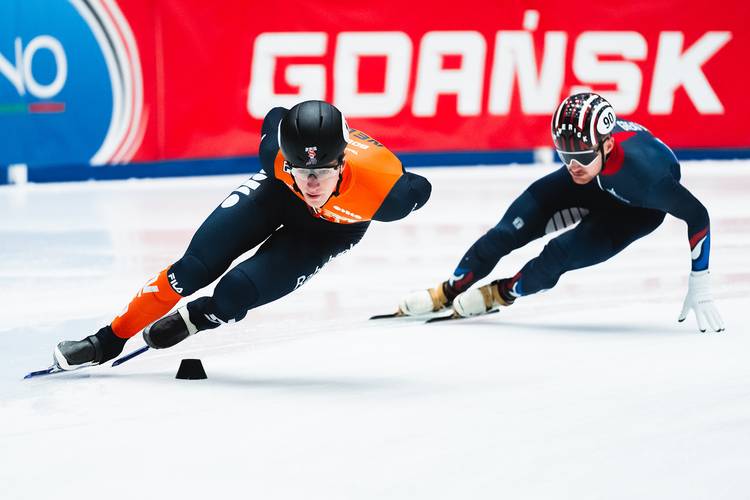 Teun Boer, ook present in Gdansk.