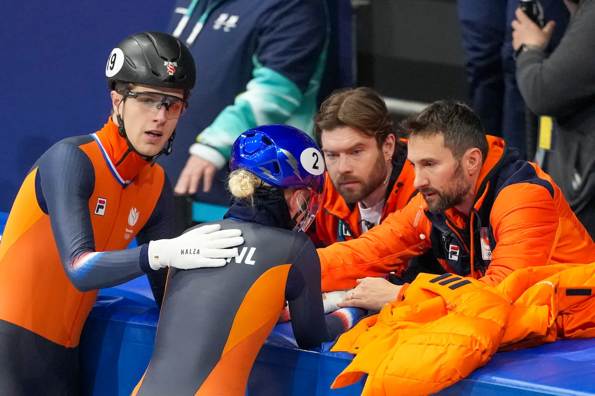 Mixed team relay eerste finaledag OS