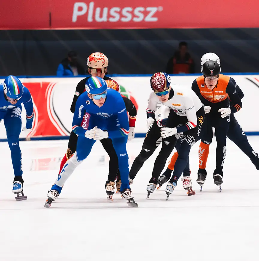 Teun Boer in de relay