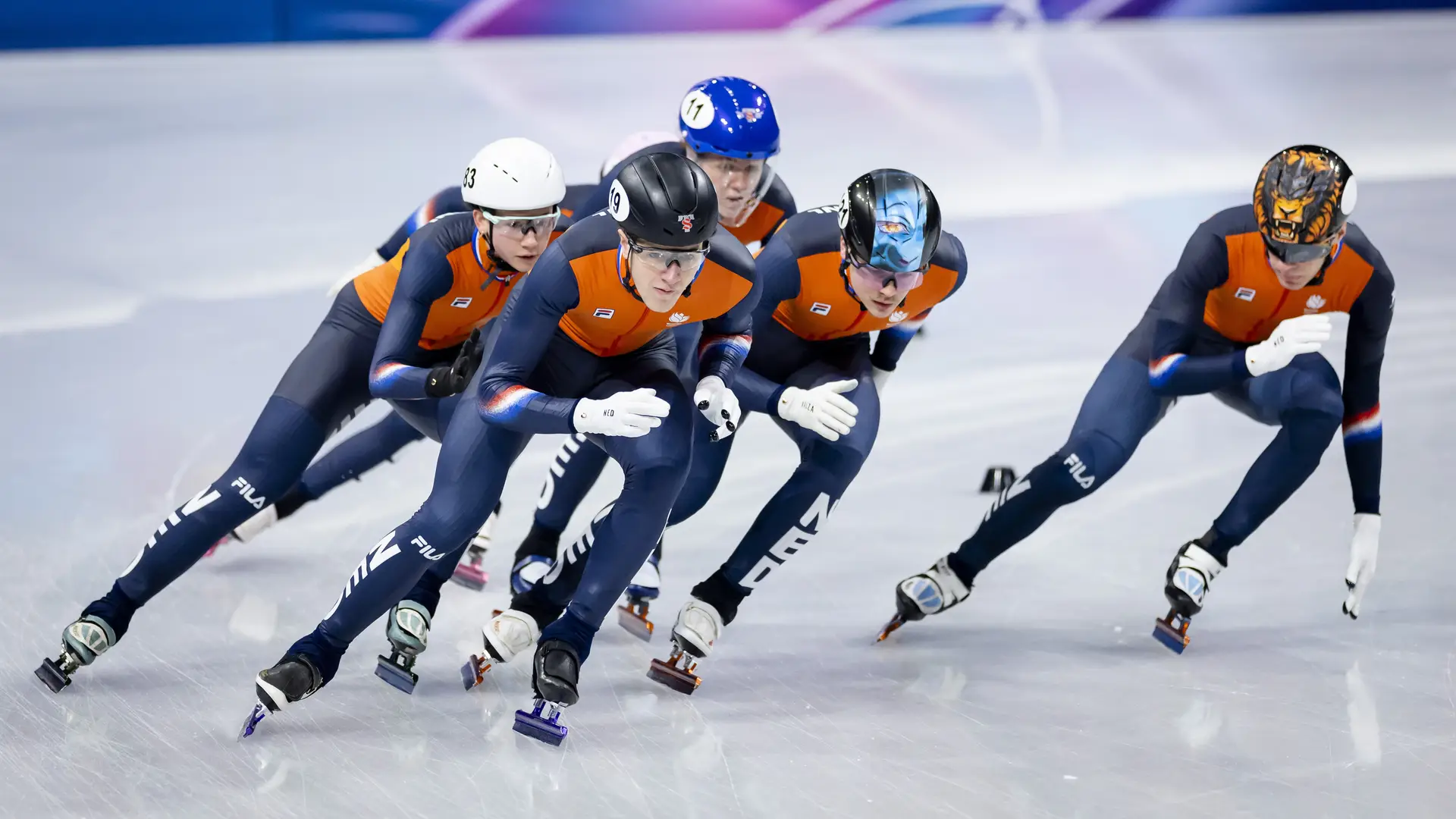 TeamNL ST in de laatste training