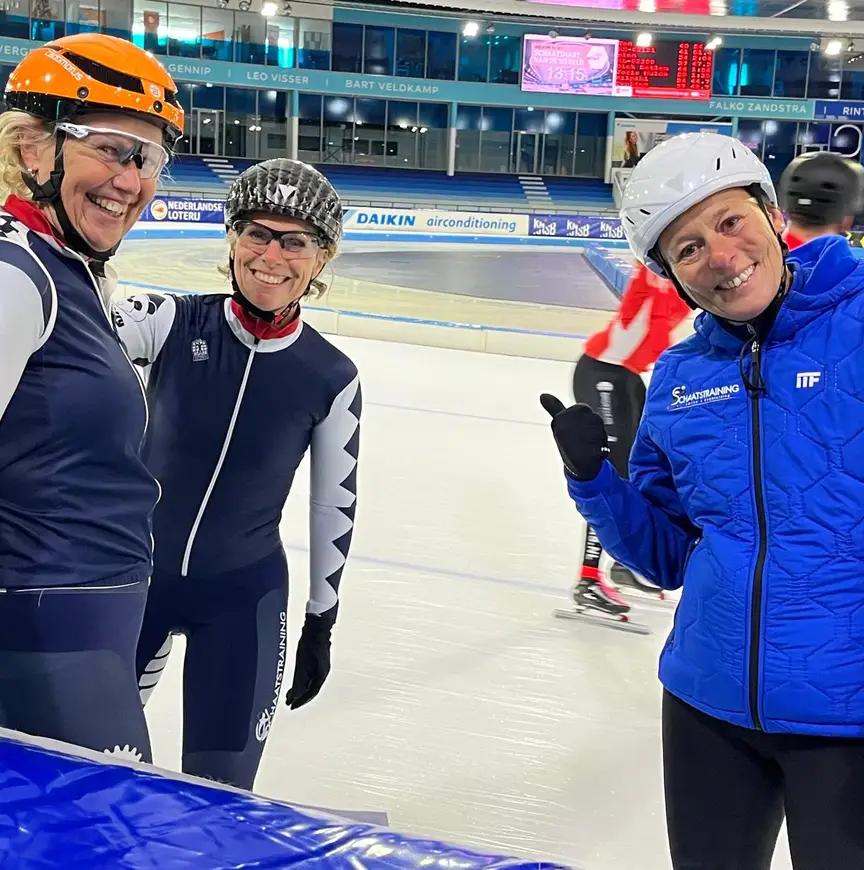 Monique Vergeer Training Thialf 2024