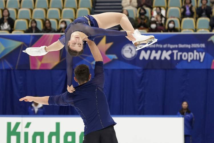Kunstschaatsduo Danilova/Tsiba