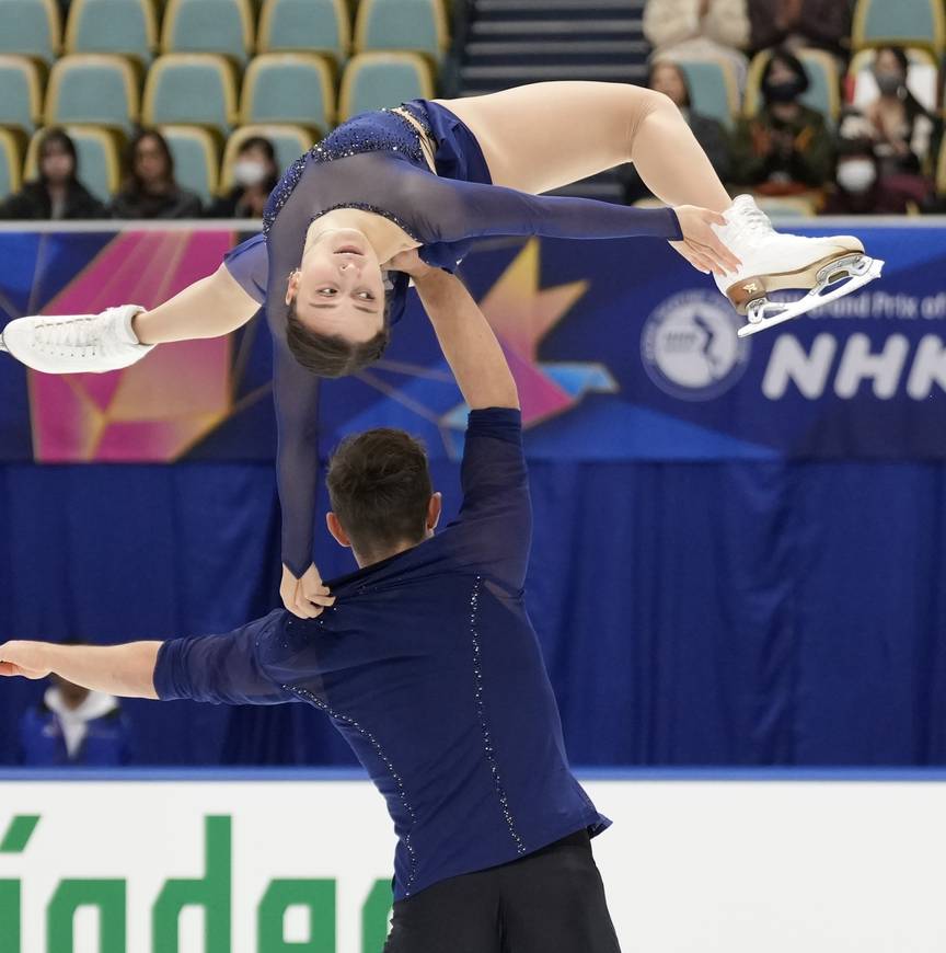 Kunstschaatsduo Danilova/Tsiba