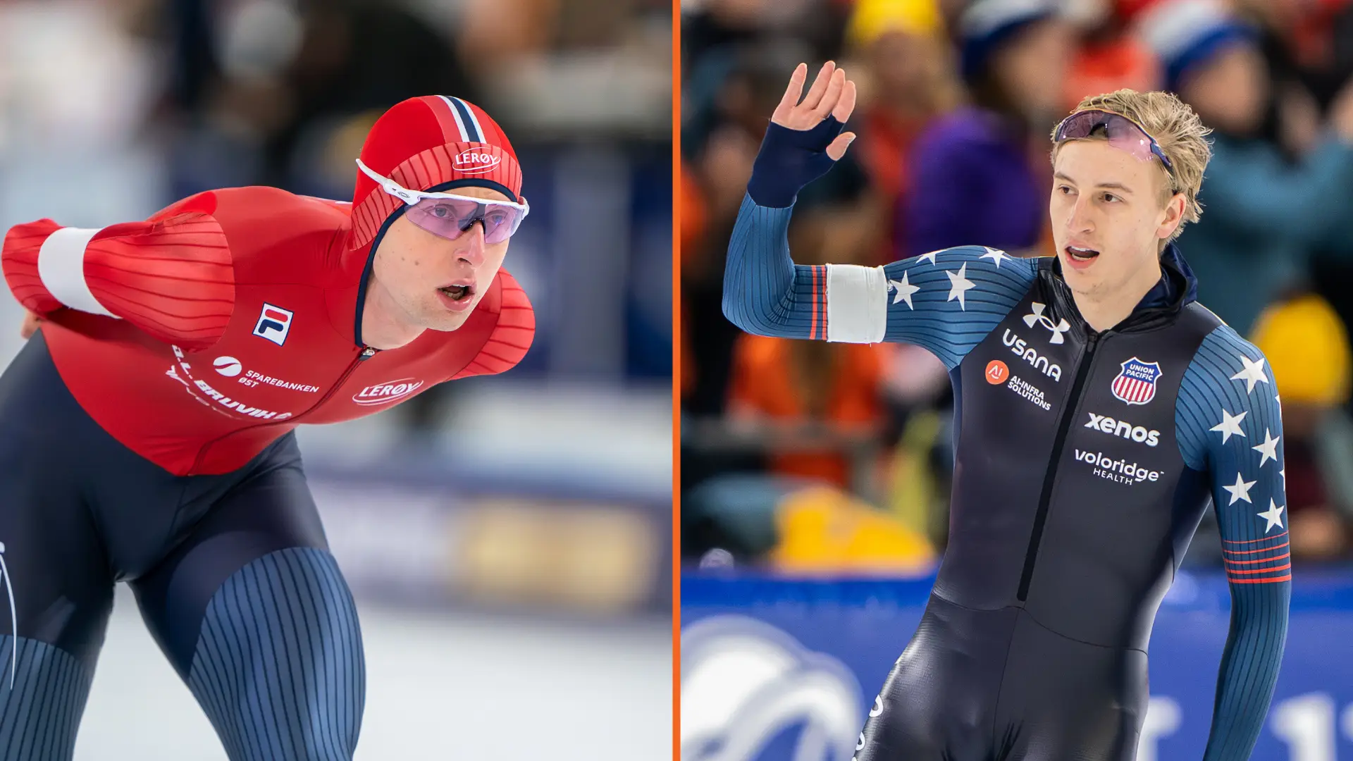 Sander Eitrem en Jordan Stolz