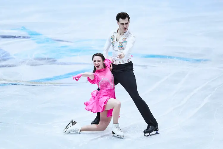 Sherim van Geffen en Chelsea Verhaegh op het WK 2026 ritmische dans