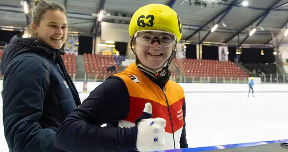 G-Schaatsen tijdens De Vier van Noord-Holland