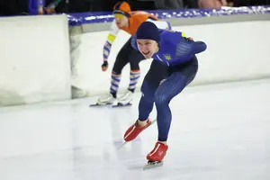 Gleb Khotsjun, winnaar bij de 15-jarige jongens, uit Oekraïne.