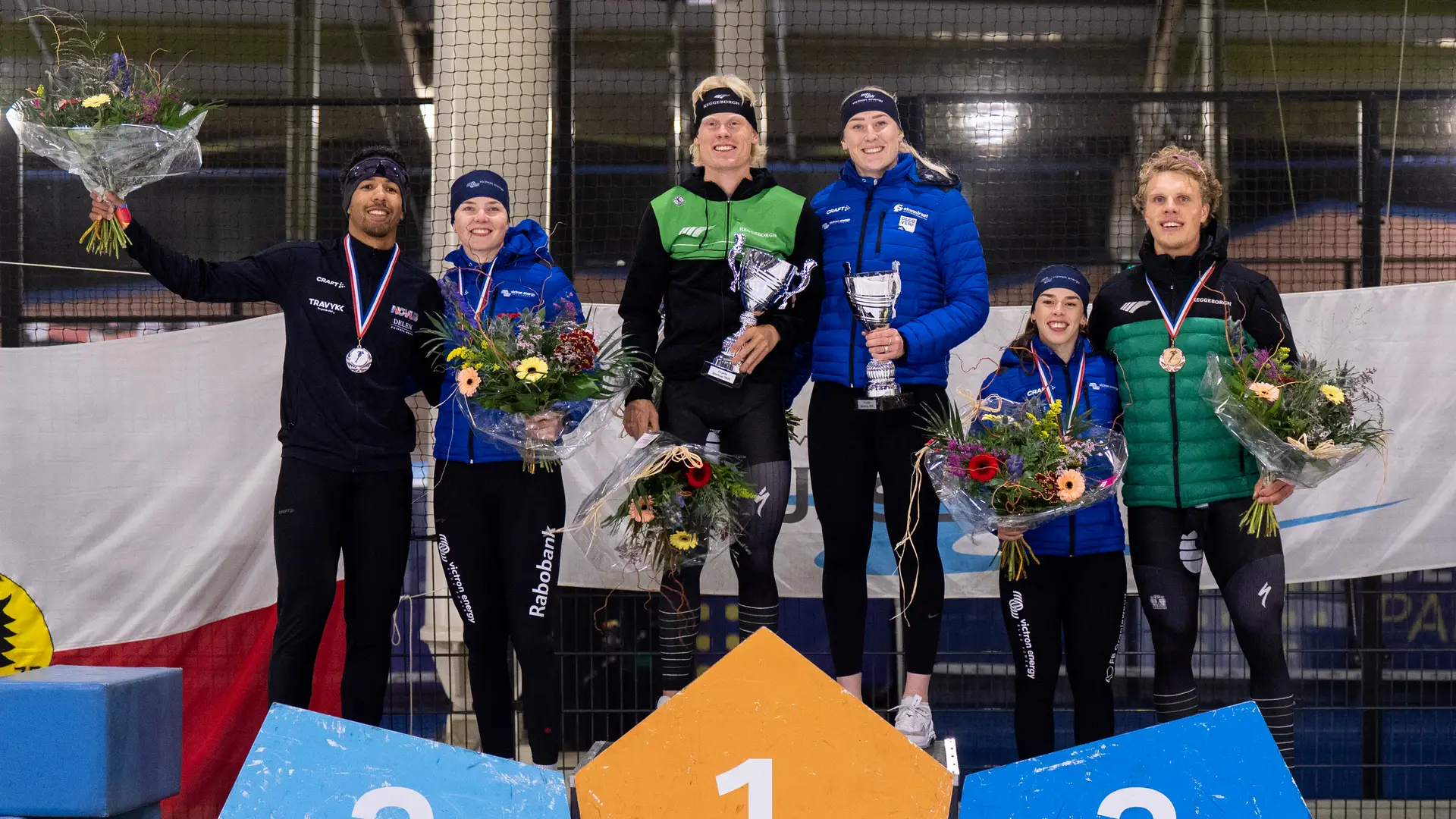 Podium IJsselcup compleet 2025