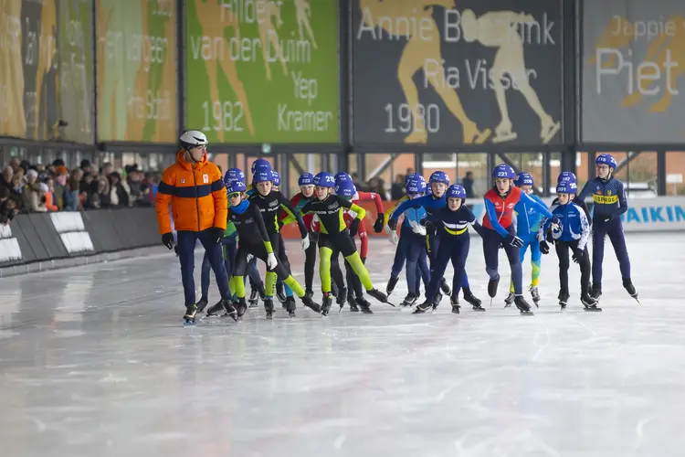 Voorrijden voordat de strijd losbarst