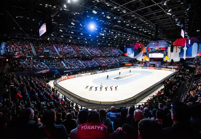 WK Shorttrack Ahoy 2024 - overzichtsfoto 1