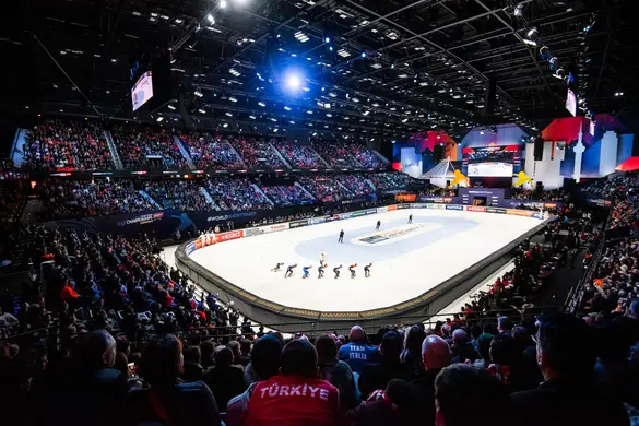 WK Shorttrack Ahoy 2024 - overzichtsfoto 1