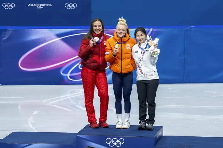 Xandra Velzeboer 1000m erepodium