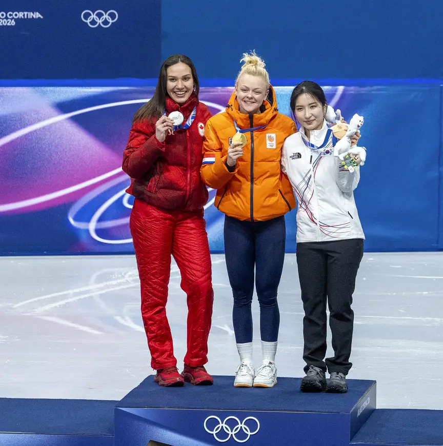 Xandra Velzeboer 1000m erepodium
