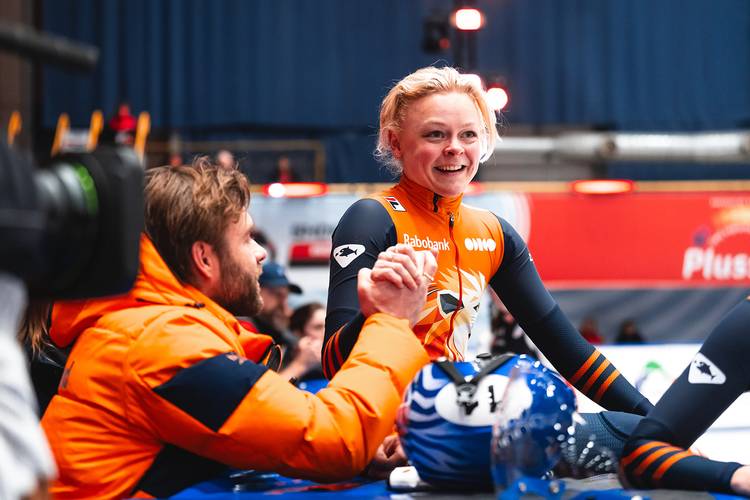 Xandra Velzeboer en Haralds Silovs