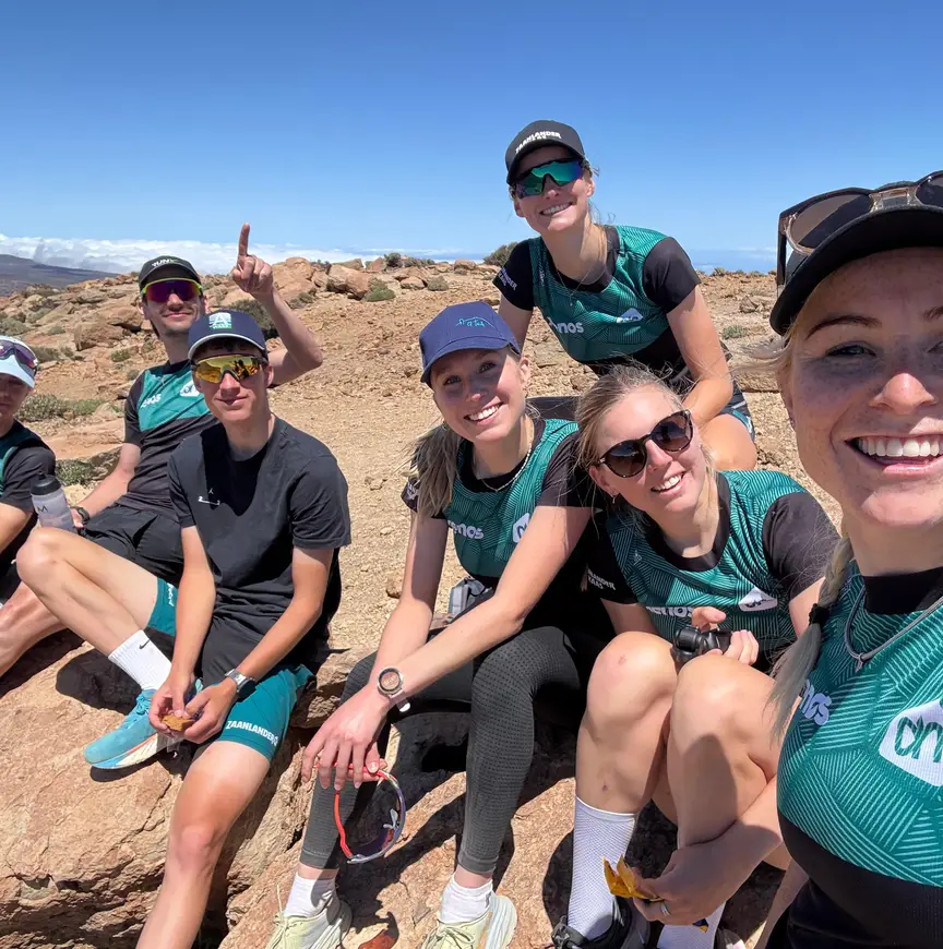 Team Albert Heijn Zaanlander op de Teide