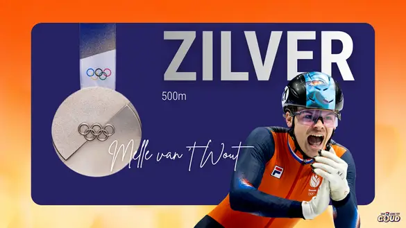 Zilver 500 Melle van 't Wout