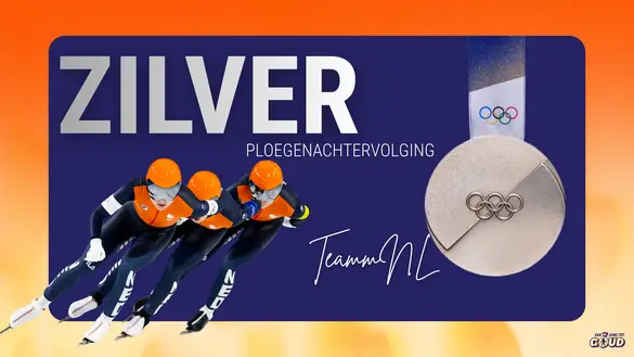 Zilver Ploegenachtervolging vrouwen