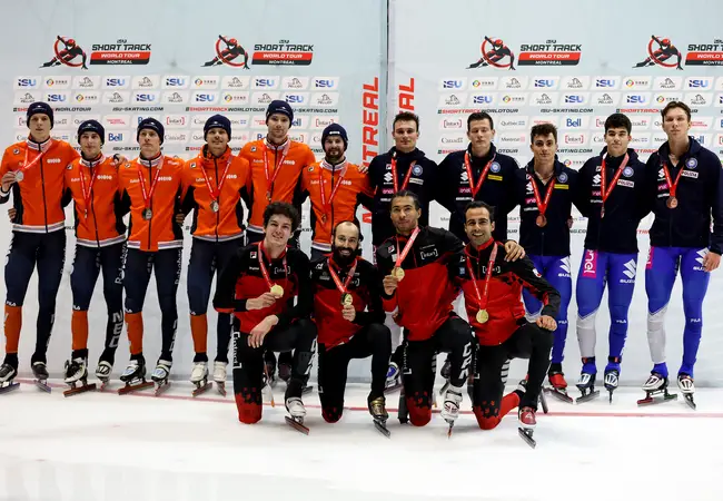 Zilveren relaymedaille TeamNL