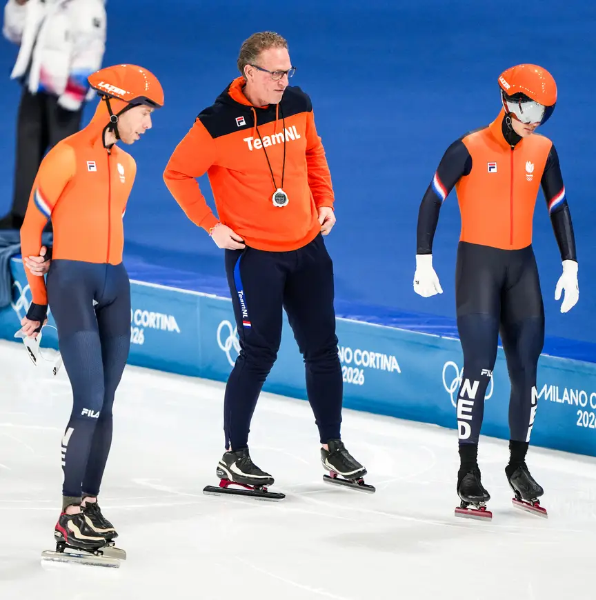 Jorrit Bergsma Rintje Ritsma en Marcel Bosker Milaan