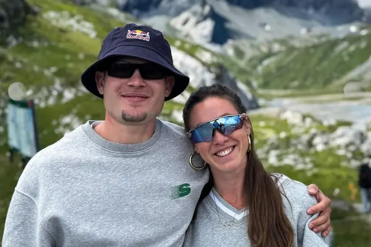 Joep en Suzanne in de bergen