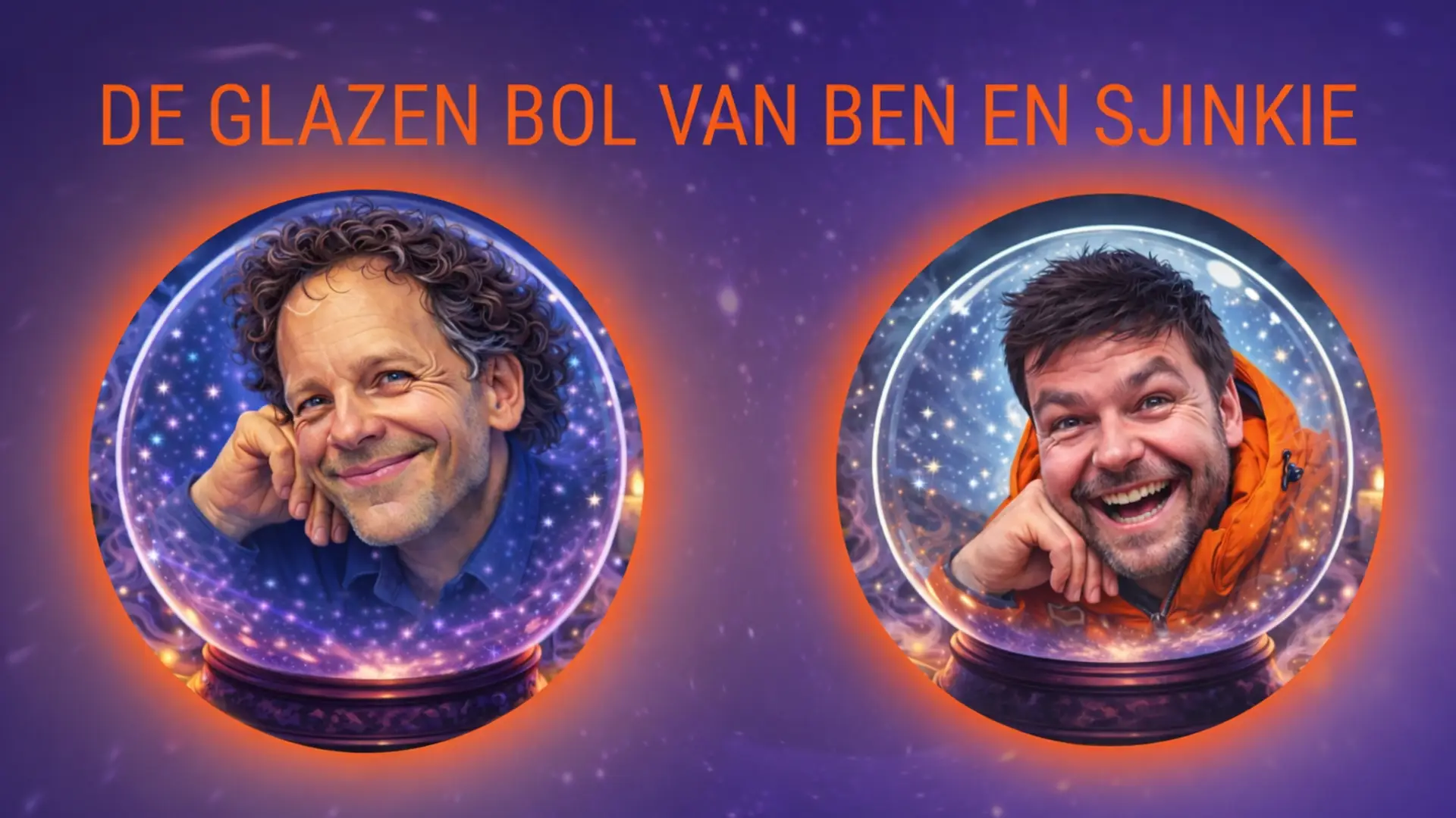 Glazen Bol Ben en Sjinkie