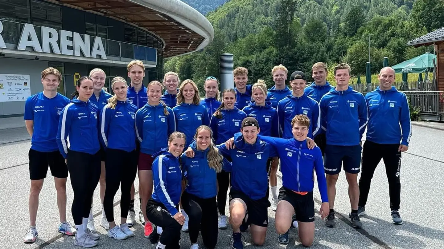 Voor het eerst weer op trainingskamp in Inzell.