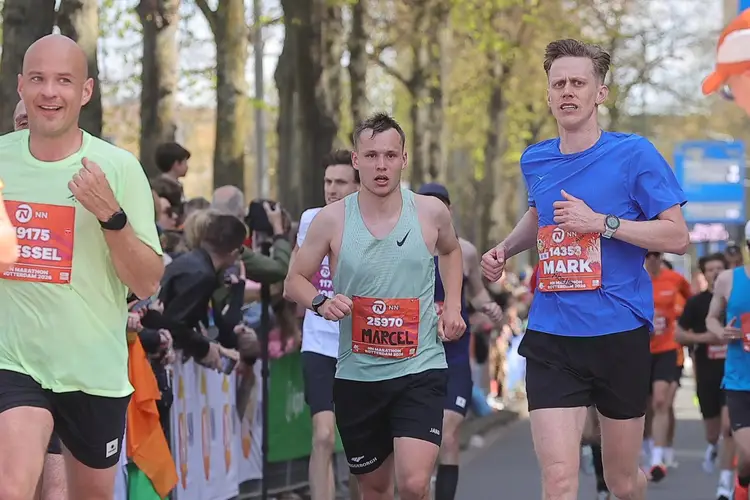 Marcel Bosker Marathon Rotterdam