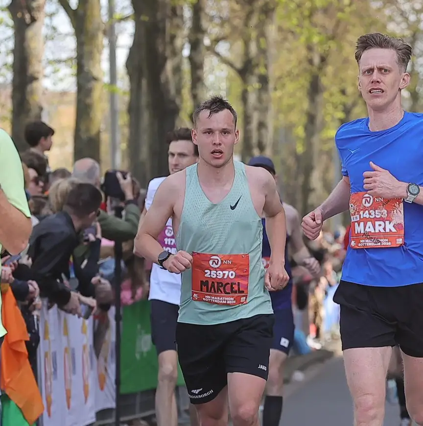 Marcel Bosker Marathon Rotterdam