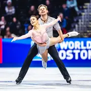 Daria Danilova en Michel Tsiba