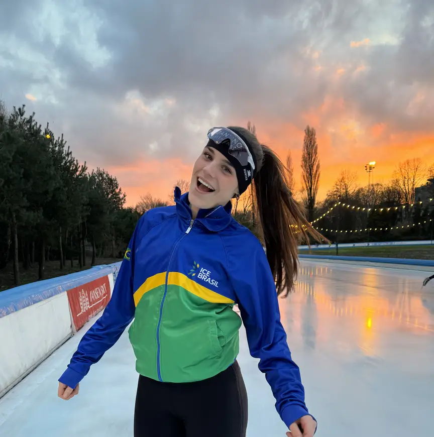 Julia de Vos in de kleuren van Brazilië