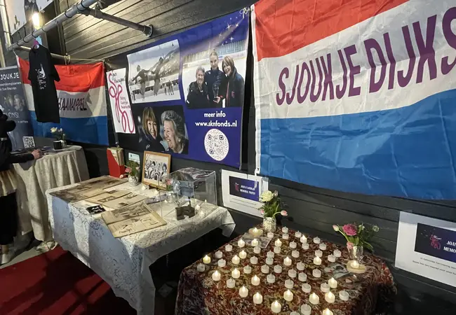 Memorialhoekje SKN bokaal, 29 maart 2025