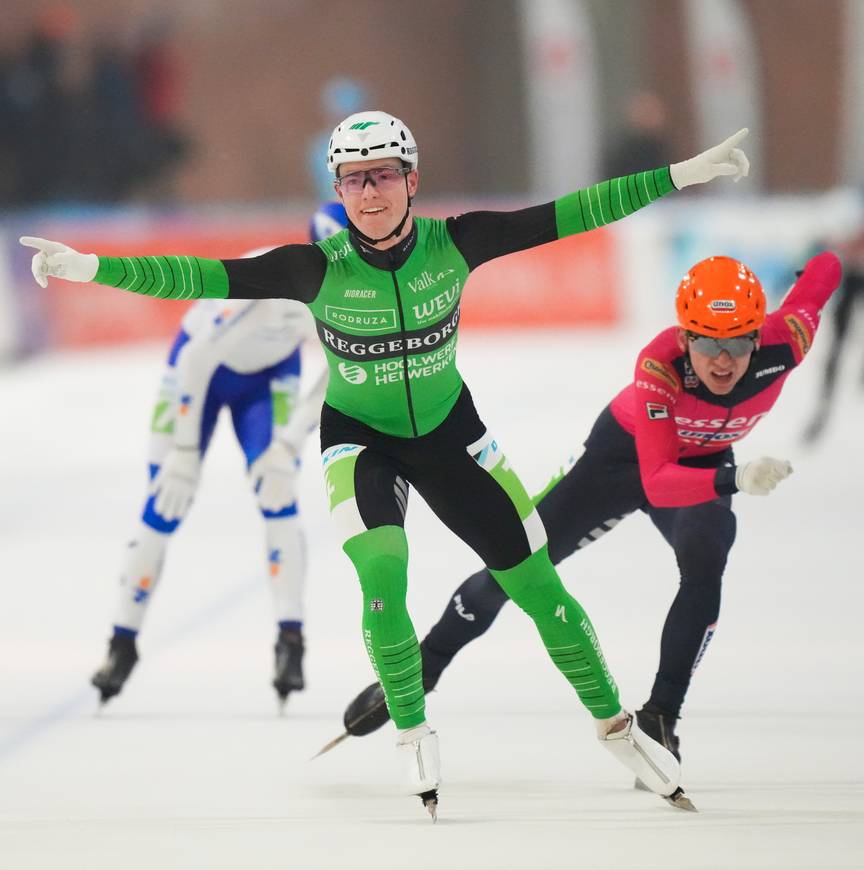 Jorian ten Cate wint in Deventer