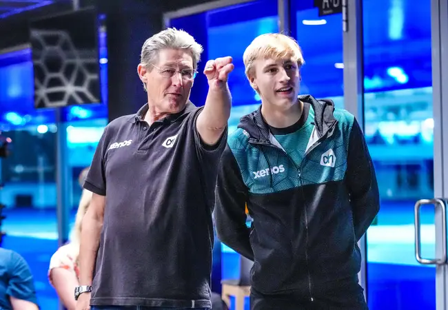 Jillert Anema en Jordan Stolz