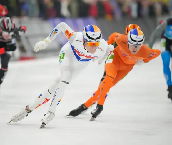 Christian Haasjes en Luc ter Haar bij de Daikin Marathon Cup in Utrecht