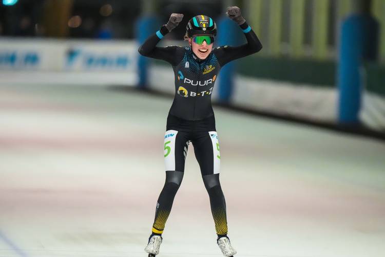 Femke Mossinkoff wint in Haarlem