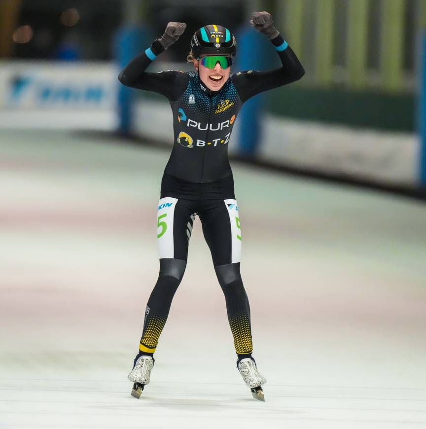 Femke Mossinkoff wint in Haarlem