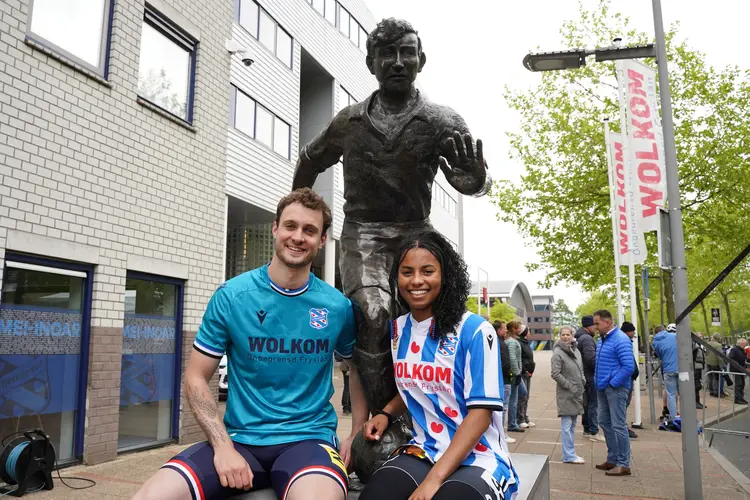 Jelmar Hempenius en Lataesha Narain Heerenveen