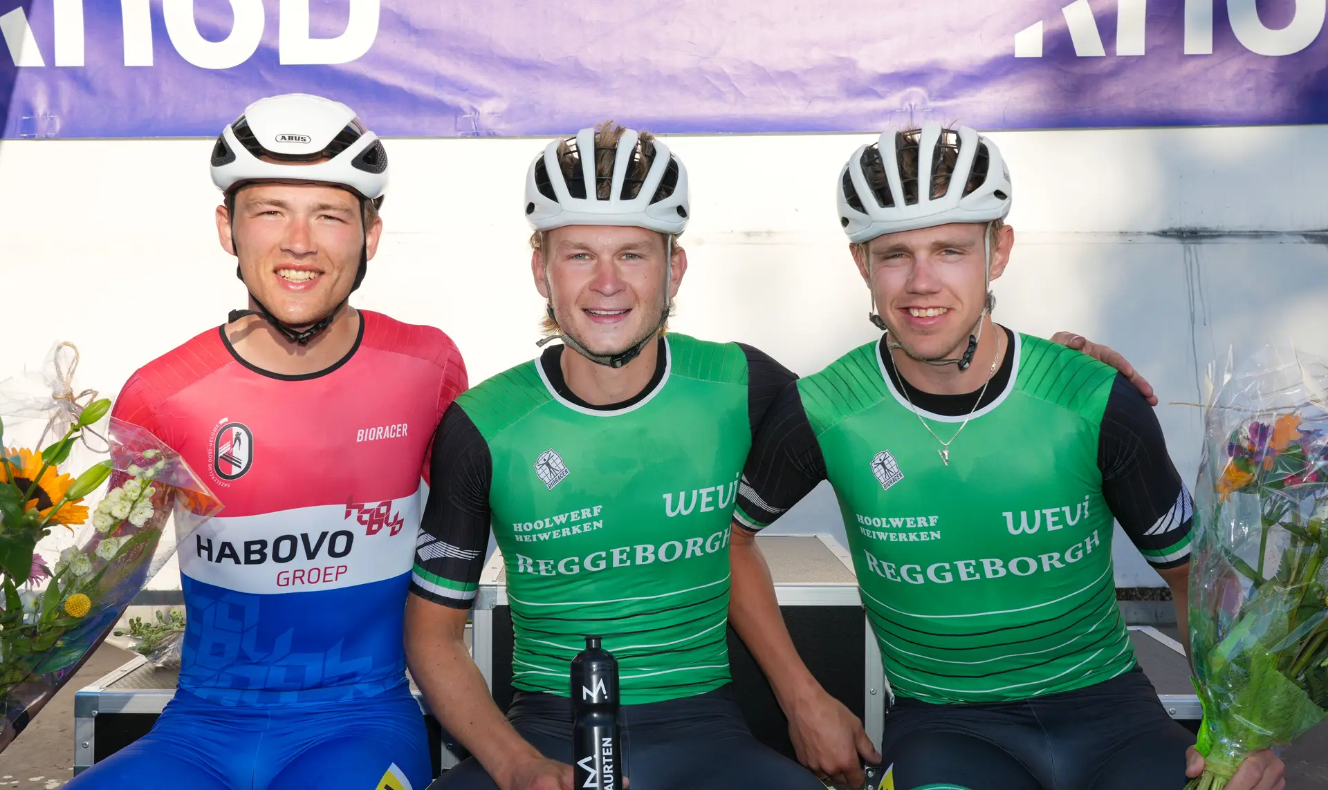 Casper de Gier, Ruben Ligtenberg en Bart Hoolwerf, Marathon Cup Poederoijen, 17 mei 2025