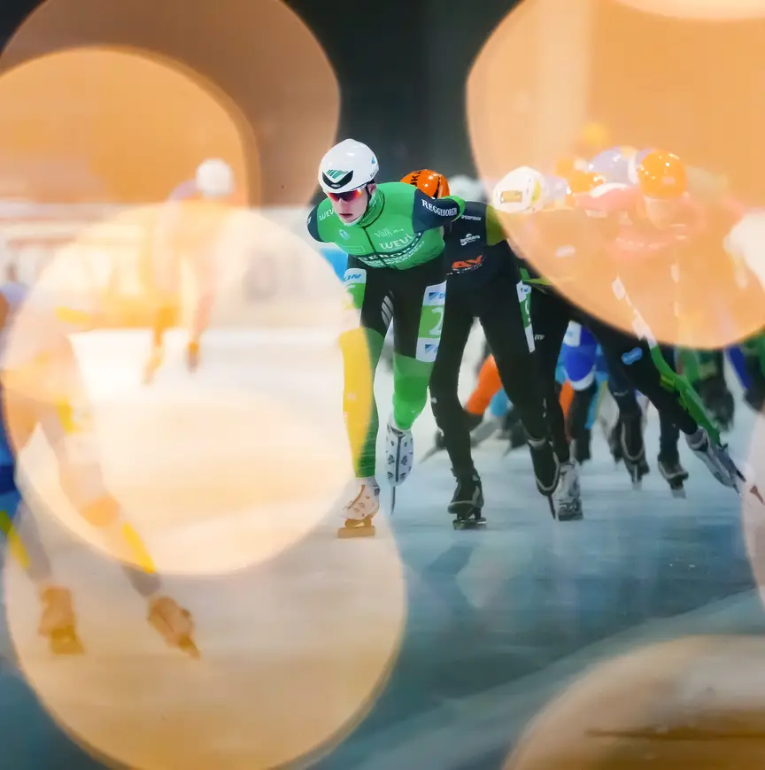 Bart Hoolwerf tussen de lichtjes in Deventer