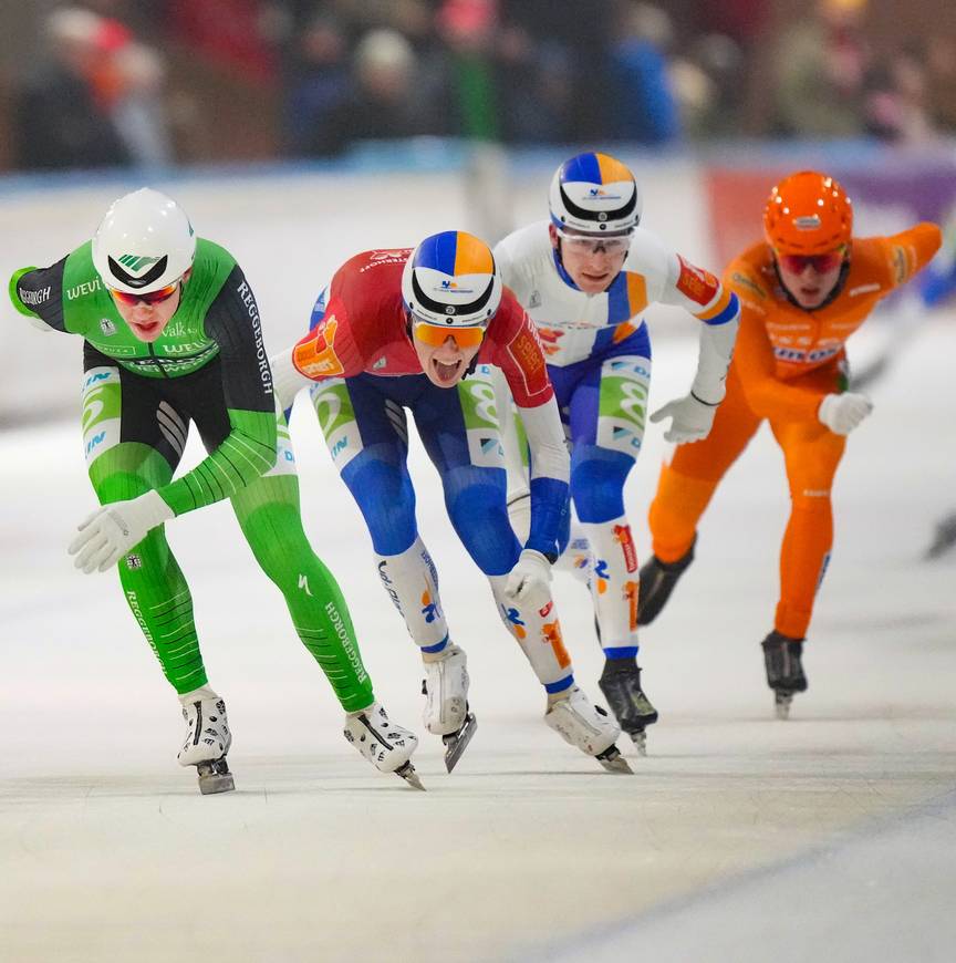 Bart Hoolwerf wint de sprint