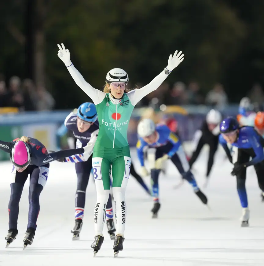 Amber van der Meijden wint beloftenmarathon in Amsterdam