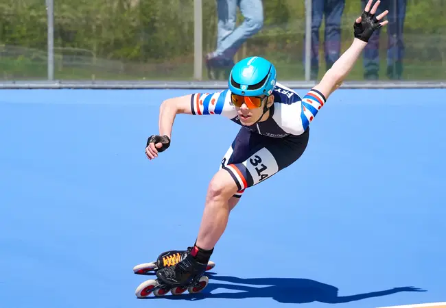 Nils Wagenaar, baanwedstrijd Heerde, 19 april 2025