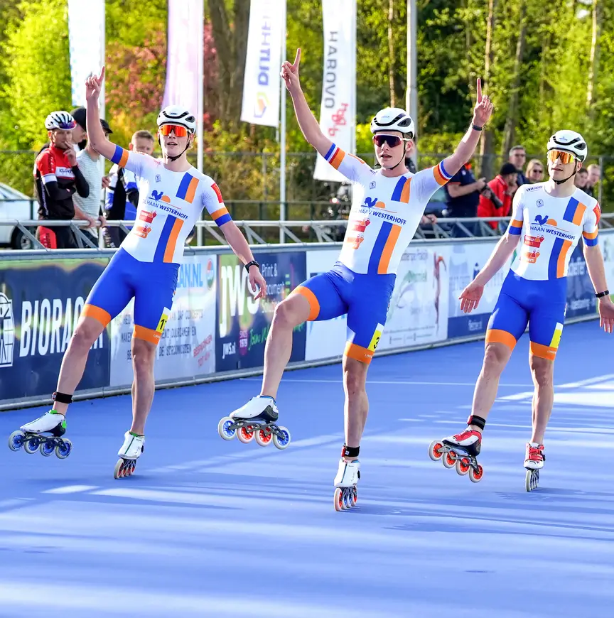 Ronald Haasjes, baanwedstrijd Heerde, 19 april 2025