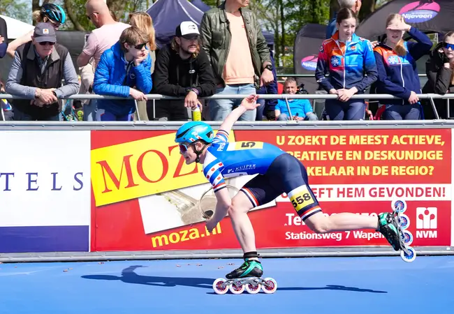Steyn Wagenaar, baanwedstrijd Heerde, 19 april 2025