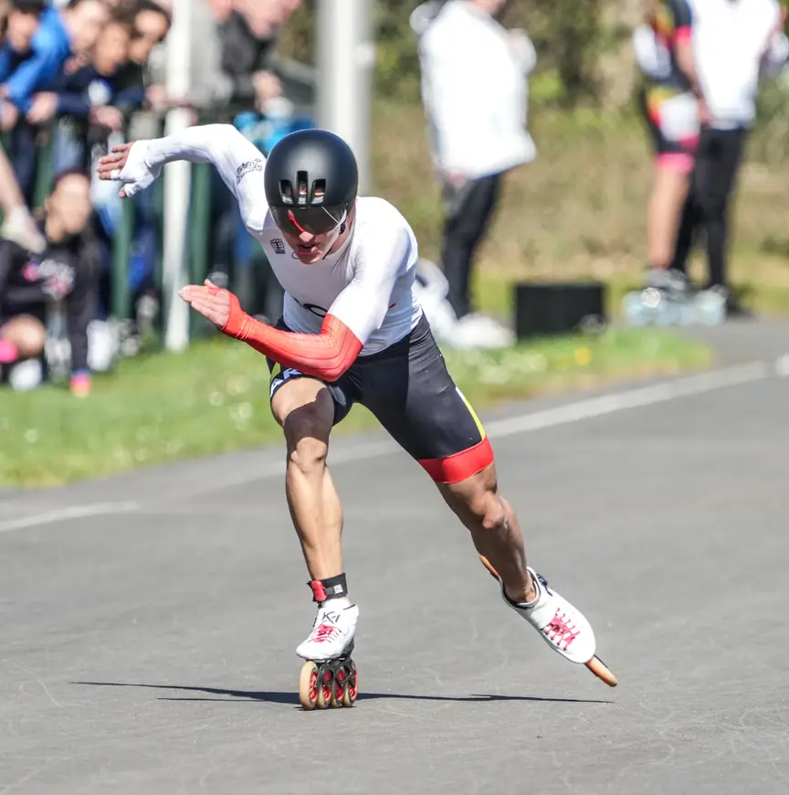 Teun Schouten, baanwedstrijd Heerde, 19 april 2025