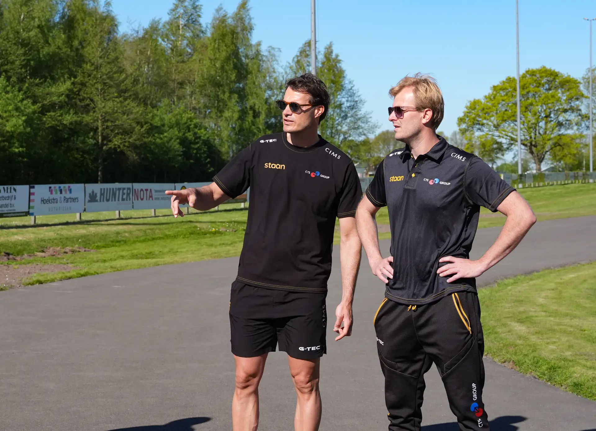 Hein Otterspeer en Ian Steen