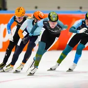 Nienke Smit in actie