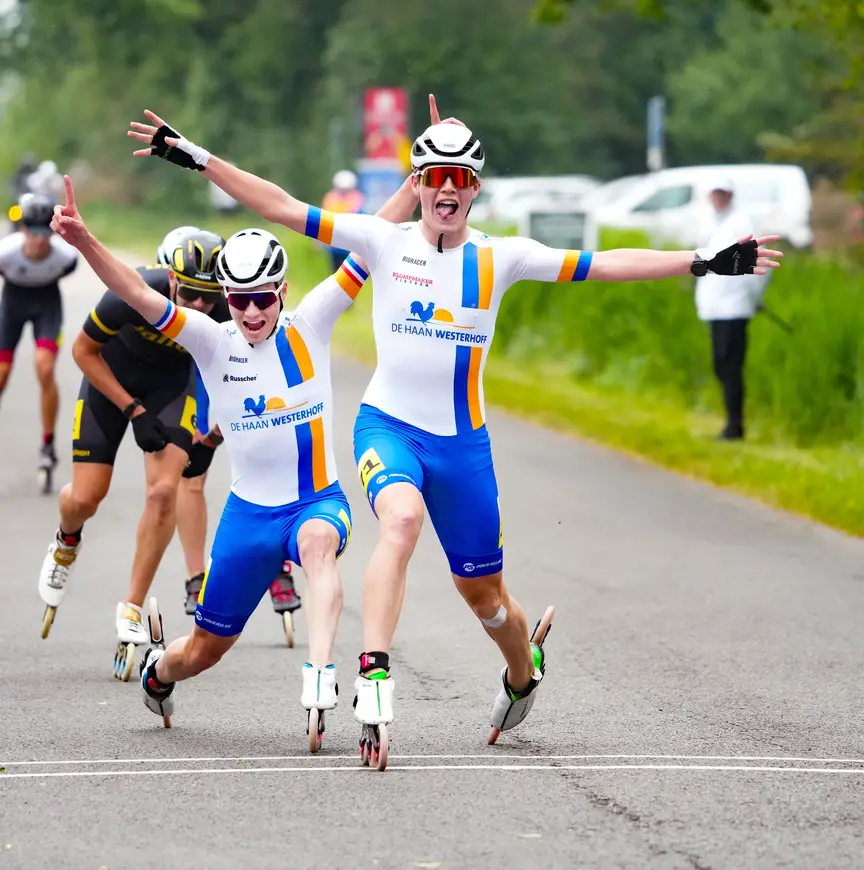 Christian Haasjes wint